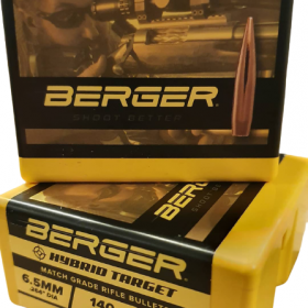 Berger Hybrid Target rifle Ammunition 6.5 creedmoor