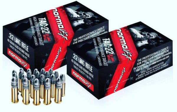 Norma TAC-22 Ammunition 22 LR