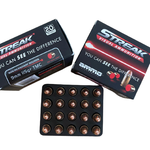 streak visual ammunition 9mm